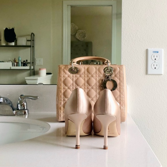 Lady Dior patent leather bag. Tags and strap included. See photos for details - Picture 9 of 10